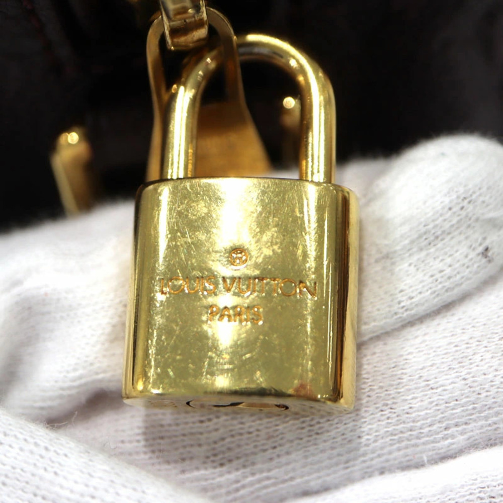 Louis Vuitton Speedy Bandouliere Handbag Empreinte Orb